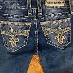 Gorgeous Rock Revival Yui Boot Jeans With 31" Inseam